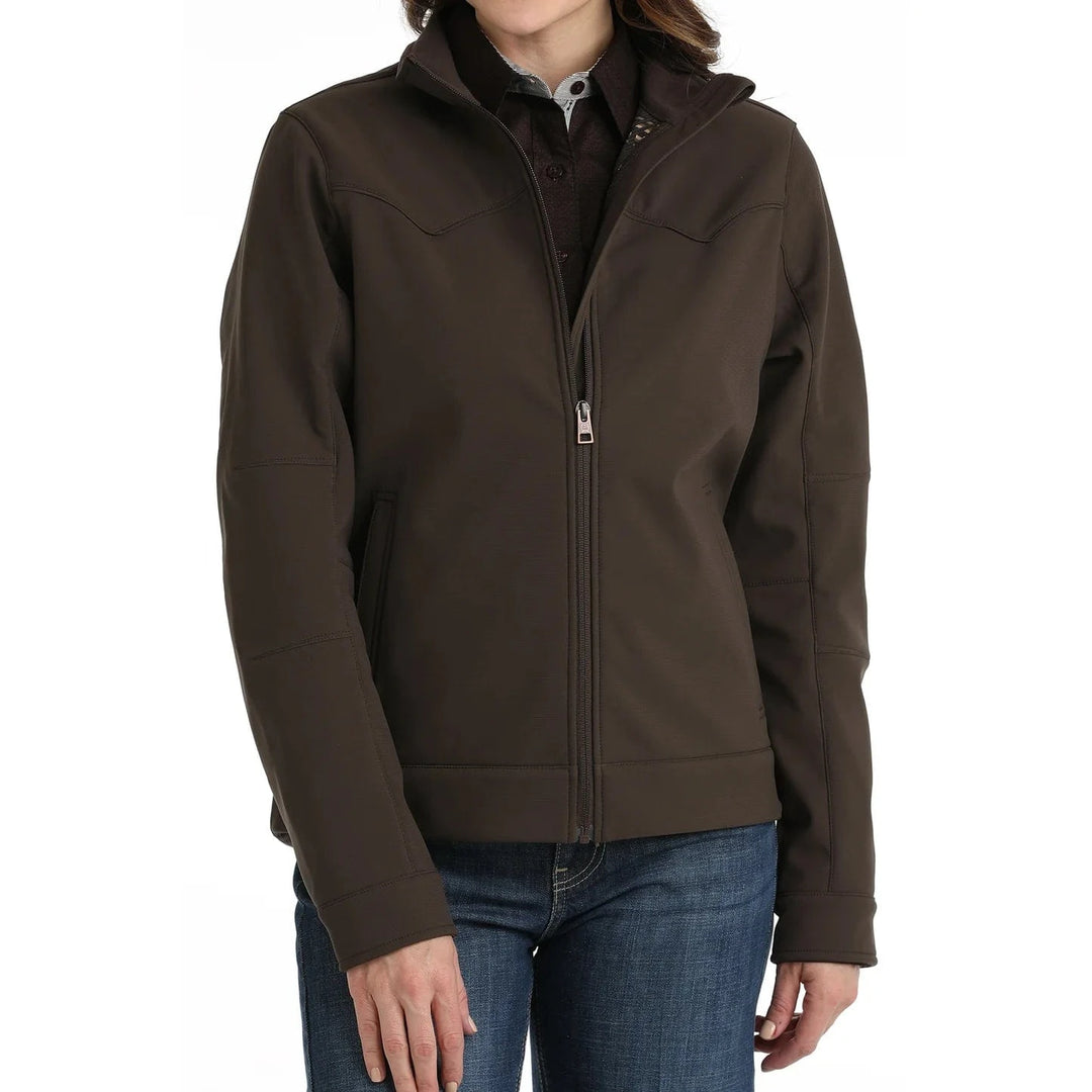 Cinch Women's Western Brown Bonded Jacket MAJ9849002-Coats & Jackets-Cinch-Whiskey Ray's Boutique, Women's Western Wear Boutique in Waxahachie, TX