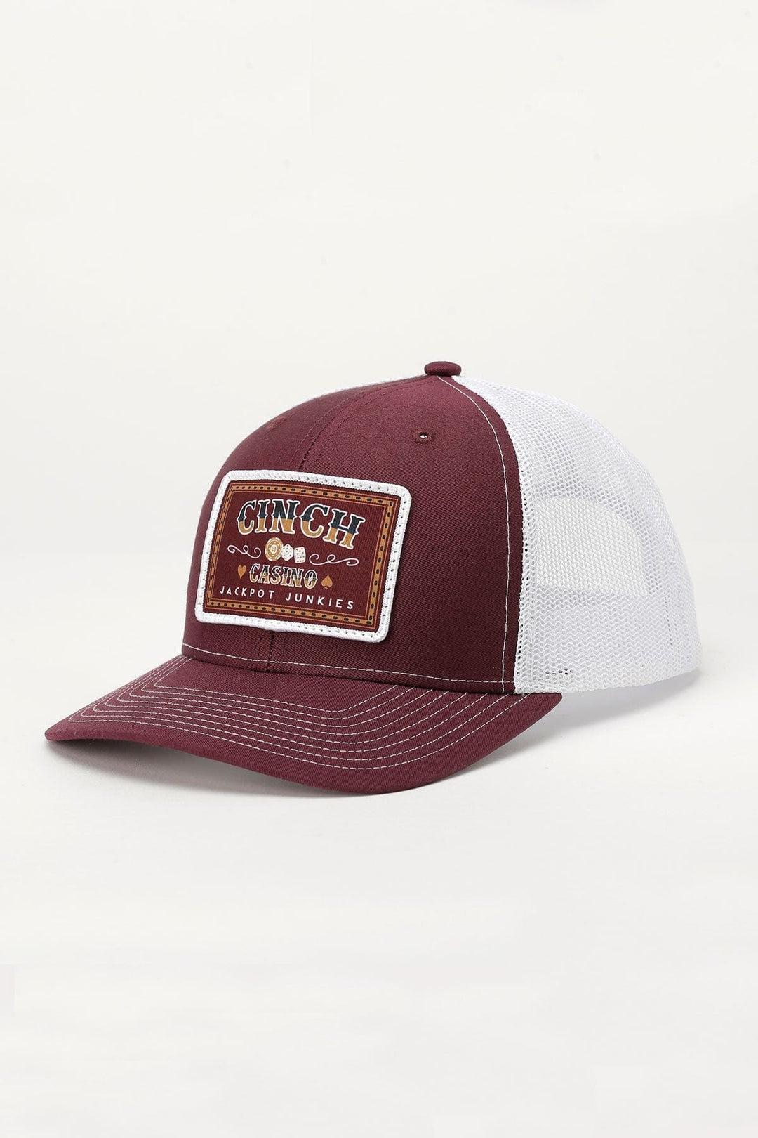 Men's Cinch Casino Jackpot Junkie's Cap-Hats-Cinch-Whiskey Ray's Boutique, Women's Western Wear Boutique in Waxahachie, TX