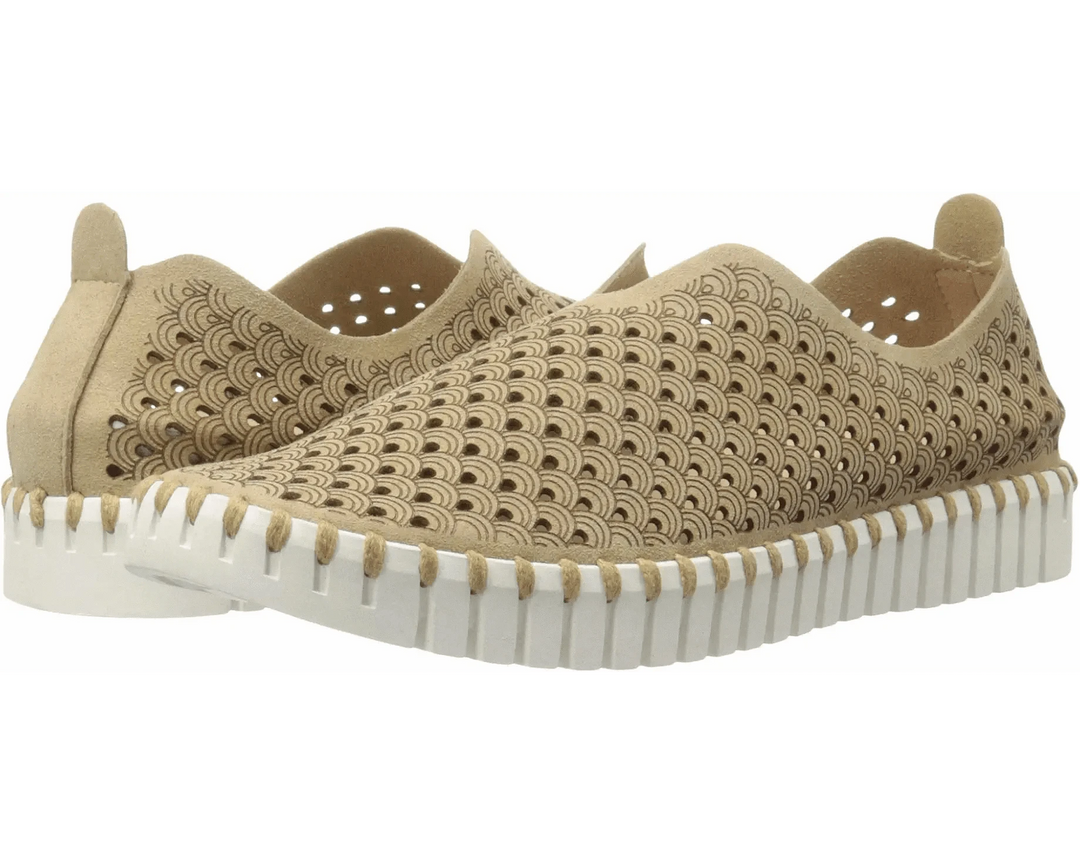 Women's IIse Jacobson Shoes-Platin-Slip Ons-Ilse jacobson-Whiskey Ray's Boutique, Women's Western Wear Boutique in Waxahachie, TX