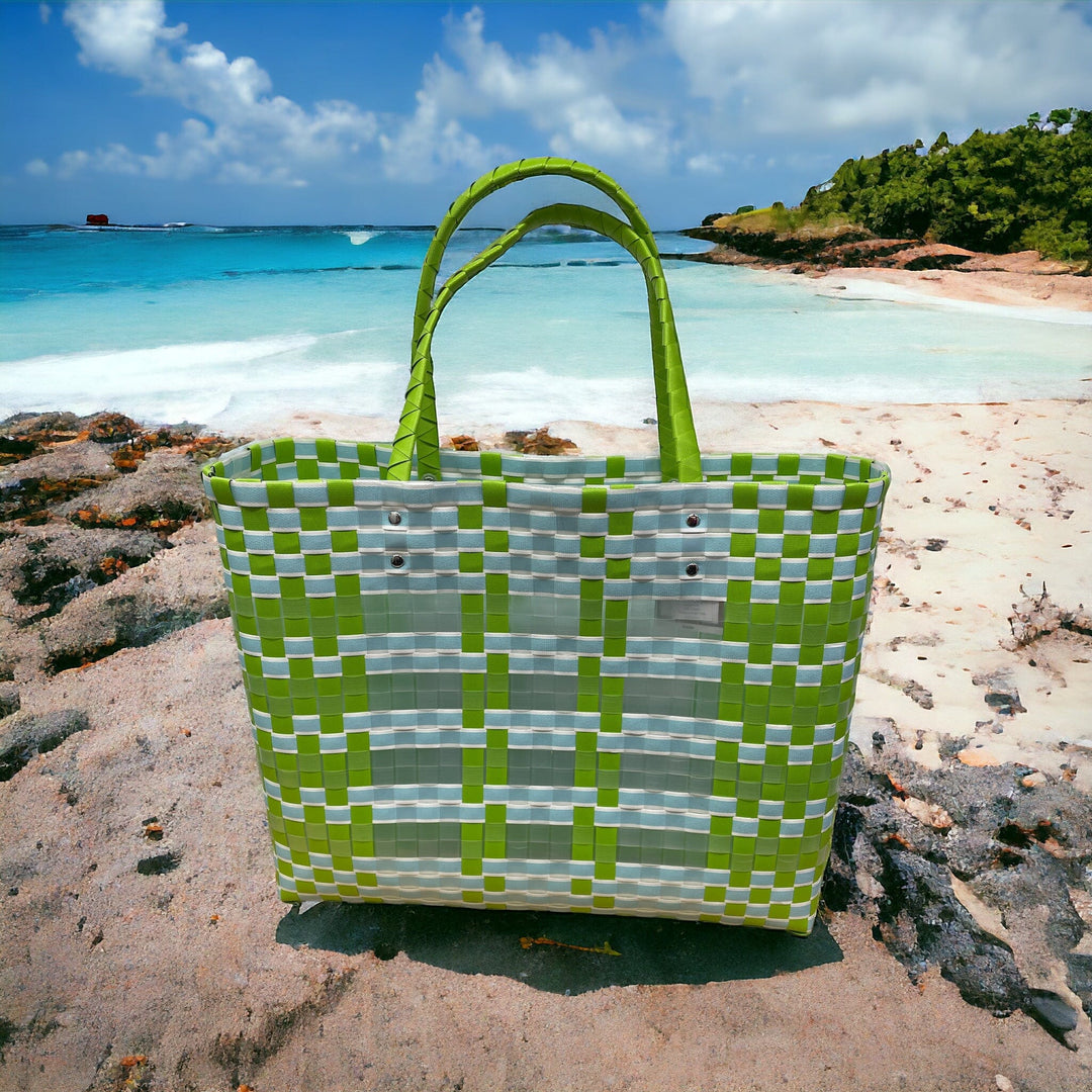 Kimberly Woven Beach Tote-Beach Bags-Whiskey Ray's Boutique-Whiskey Ray's Boutique, Women's Western Wear Boutique in Waxahachie, TX