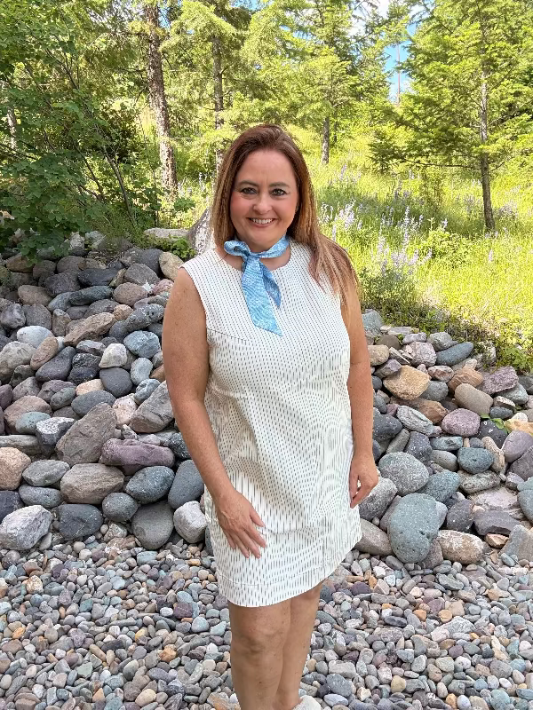 Coastal Charm Pinstripe Dress – Whiskey Ray's Boutique