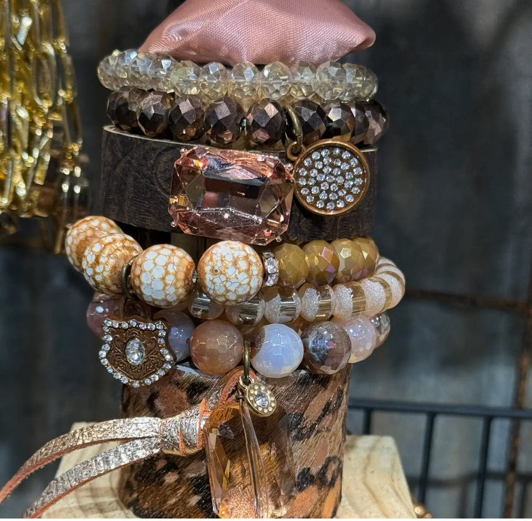 Women's Tower Stack-Savage-Jewelry-Whiskey Ray's Boutique-Whiskey Ray's Boutique, Women's Western Wear Boutique in Waxahachie, TX