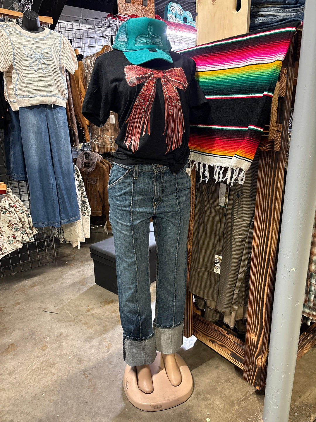 Just a Girl Tee-Women's top-Whiskey Ray's Boutique-Whiskey Ray's Boutique, Women's Western Wear Boutique in Waxahachie, TX