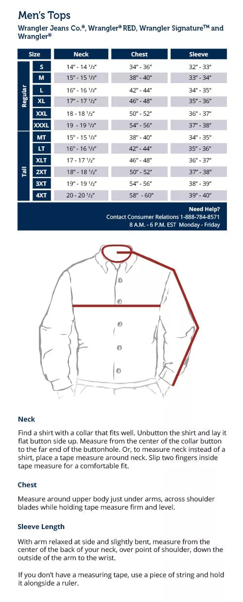 Wrangler Retro Long Sleeve Shirt-Men's Shirts-Wrangler-Whiskey Ray's Boutique, Women's Western Wear Boutique in Waxahachie, TX