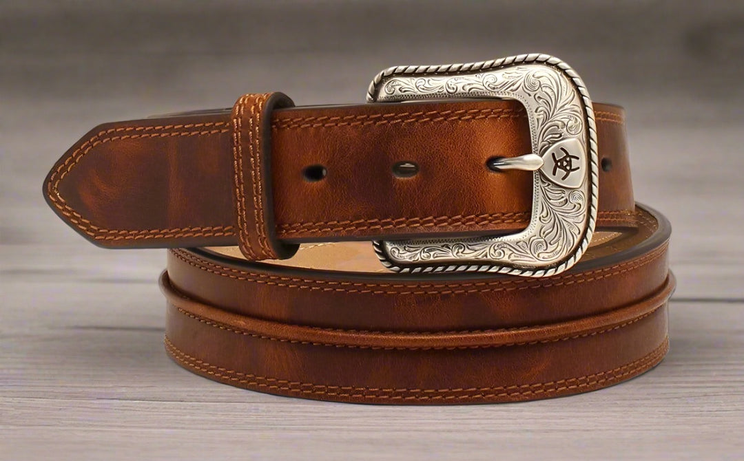 Ariat Men's Western Belt-Belts-Ariat-Whiskey Ray's Boutique, Women's Western Wear Boutique in Waxahachie, TX