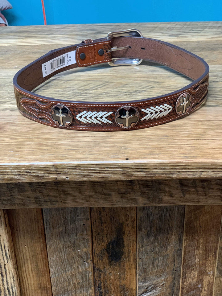 Ariat Men's Western Belt-Belts-Ariat-Whiskey Ray's Boutique, Women's Western Wear Boutique in Waxahachie, TX