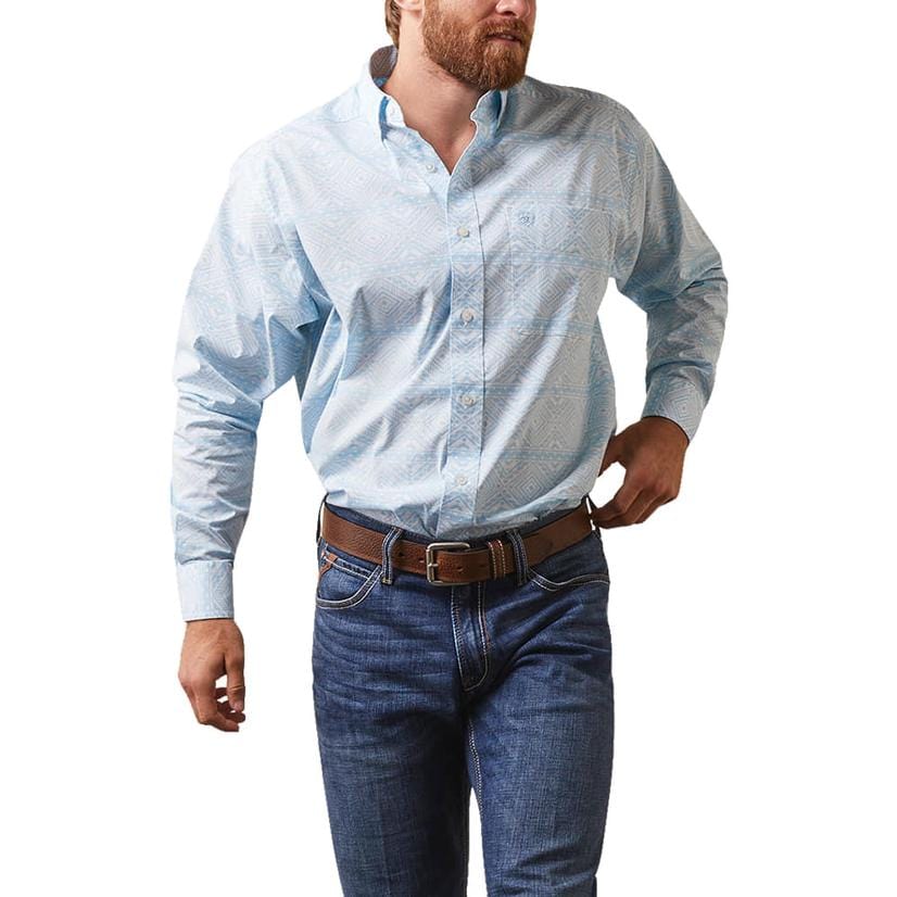 Ariat Niguel Men's Long Sleeve-Men's Shirts-Ariat-Whiskey Ray's Boutique, Women's Western Wear Boutique in Waxahachie, TX