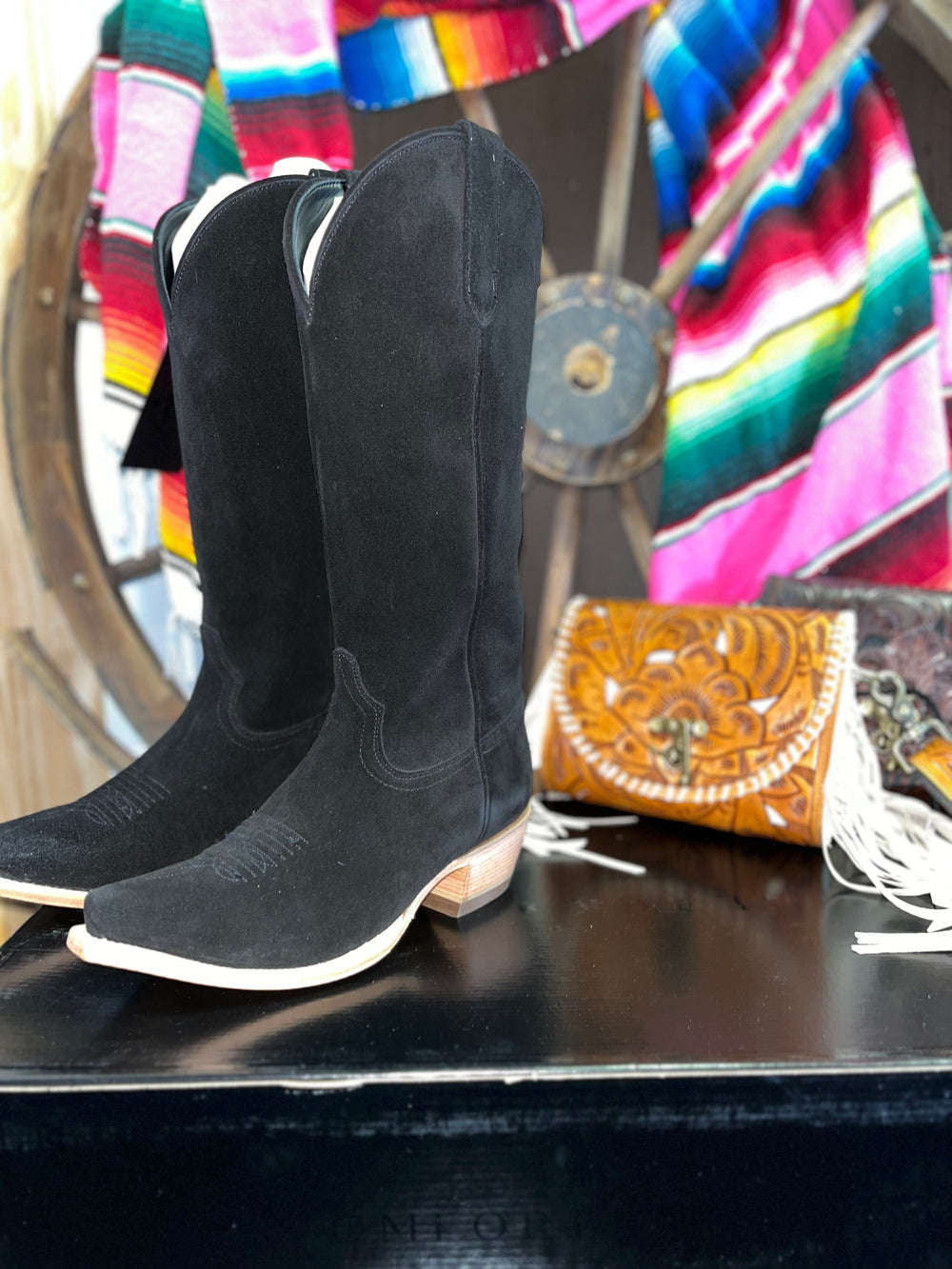 The Addison Boot-Boots-Black Star-Whiskey Ray's Boutique, Women's Western Wear Boutique in Waxahachie, TX