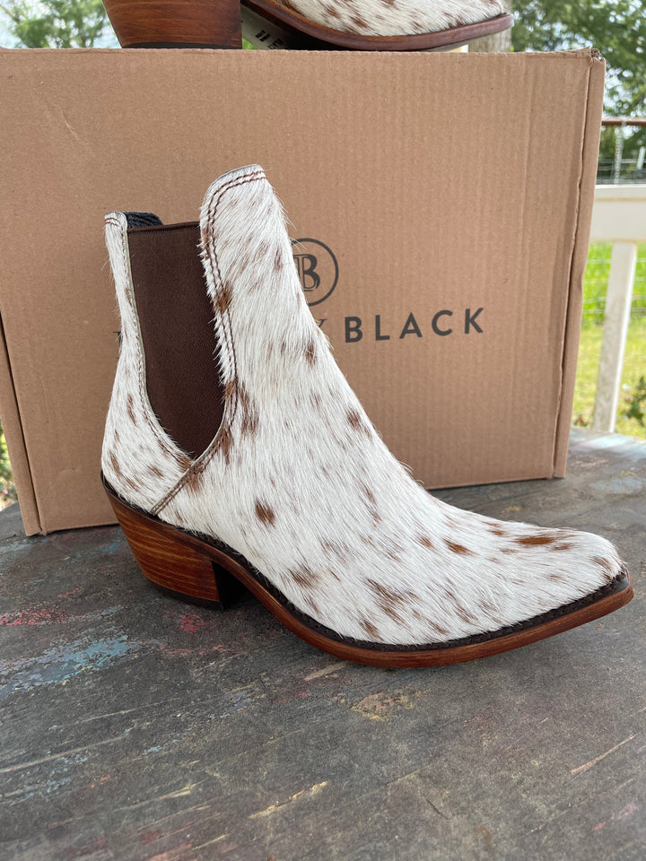 Pelo Granizo Cowhide Liberty Black Boots-Boots-Liberty Black Boots-Whiskey Ray's Boutique, Women's Western Wear Boutique in Waxahachie, TX