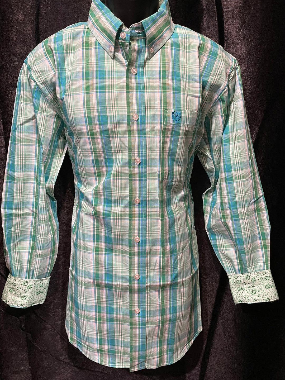 Pandandle Select Plaid Shirt-Long Sleeves-Panhandle-Whiskey Ray's Boutique, Women's Western Wear Boutique in Waxahachie, TX