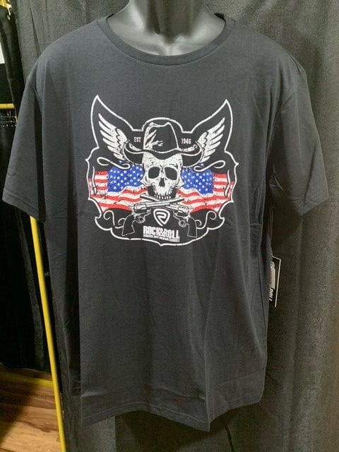 Men's Tee with Skull Graphic RRMT21RZM6-Men's Shirts-Rock & Roll Denim-Whiskey Ray's Boutique, Women's Western Wear Boutique in Waxahachie, TX