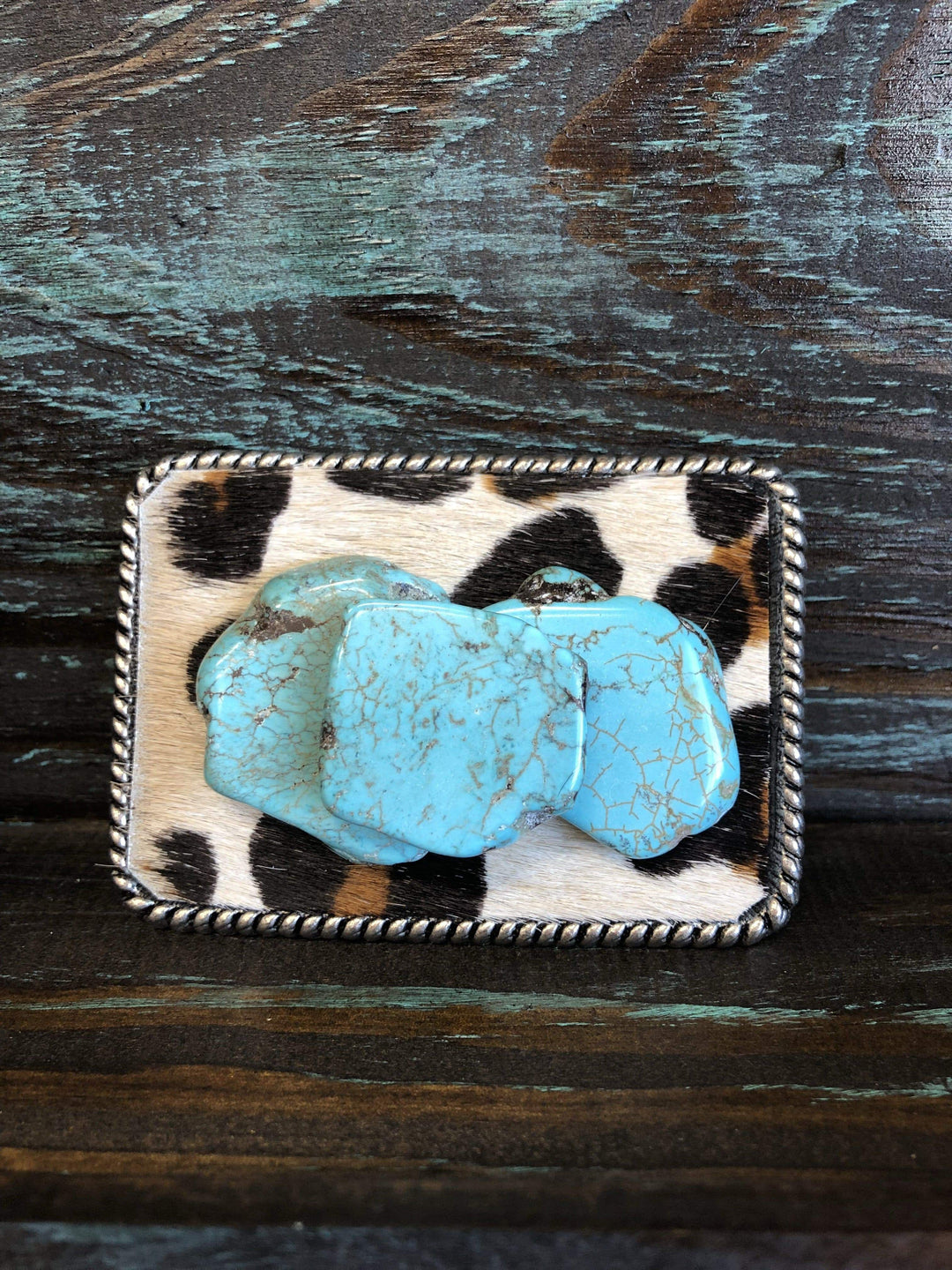 Leopard buckle-Belt Buckles-Whiskey Ray's Boutique-Whiskey Ray's Boutique, Women's Western Wear Boutique in Waxahachie, TX