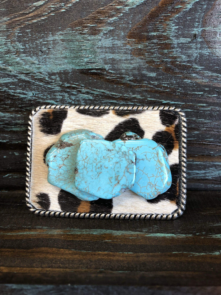 Leopard buckle-Belt Buckles-Whiskey Ray's Boutique-Whiskey Ray's Boutique, Women's Western Wear Boutique in Waxahachie, TX