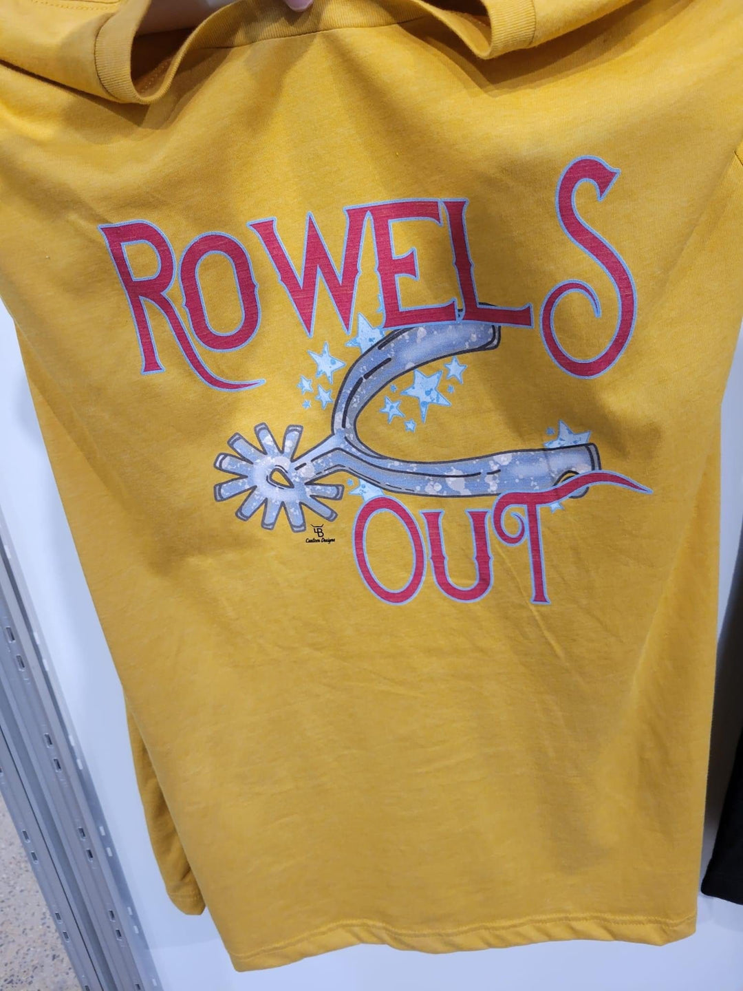 Rowels Out T-Shirt-Graphic Tops-Whiskey Ray's Boutique-Whiskey Ray's Boutique, Women's Western Wear Boutique in Waxahachie, TX