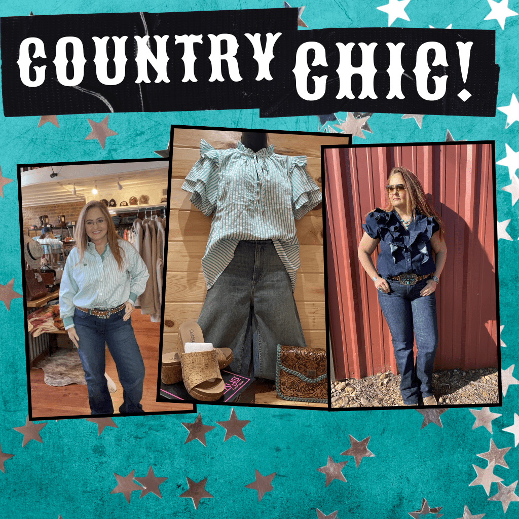 Country Chic | Whiskey Ray's Boutique | Waxahachie, TX
