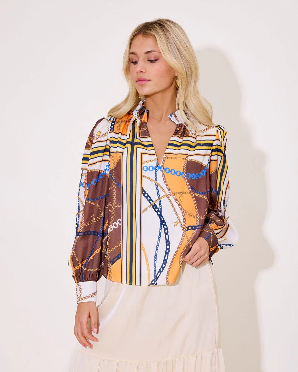 Phoebe Top-Long Sleeves-Aldean Adair-Whiskey Ray's Boutique, Women's Western Wear Boutique in Waxahachie, TX