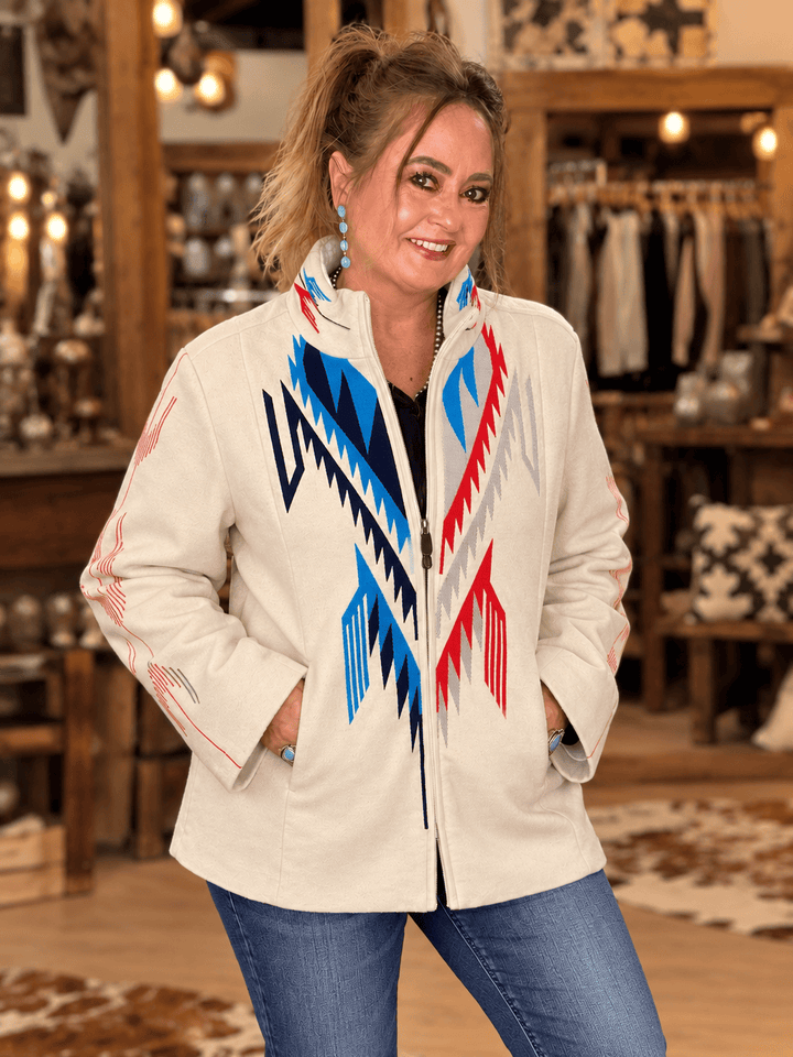 Cape Chimayo Coat-Coats & Jackets-Ariat-Whiskey Ray's Boutique, Women's Western Wear Boutique in Waxahachie, TX