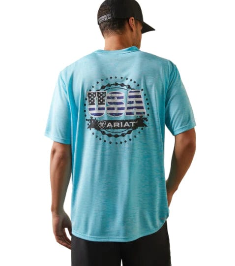 Ariat Charger Seal T-Shirt-Men's Shirts-Ariat-Whiskey Ray's Boutique, Women's Western Wear Boutique in Waxahachie, TX