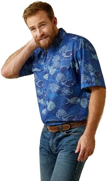 Ariat VentTEK Outbound Classic Shirt-Men's Shirts-Ariat-Whiskey Ray's Boutique, Women's Western Wear Boutique in Waxahachie, TX