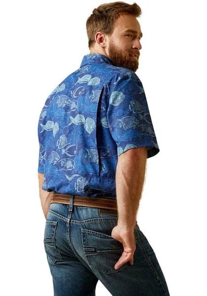 Ariat VentTEK Outbound Classic Shirt-Men's Shirts-Ariat-Whiskey Ray's Boutique, Women's Western Wear Boutique in Waxahachie, TX