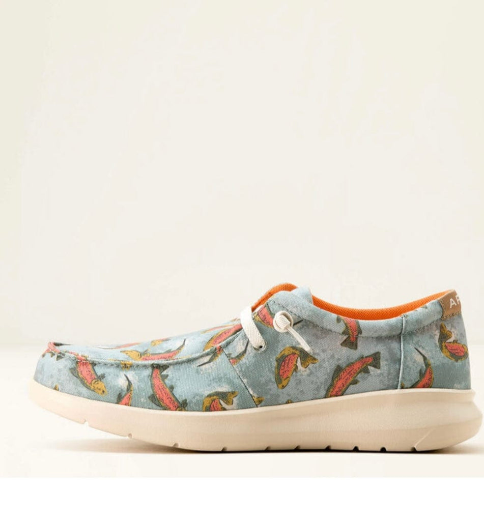 Olive Rainbow Trout Hilo - Mens Shoes – Whiskey Ray display picture 1