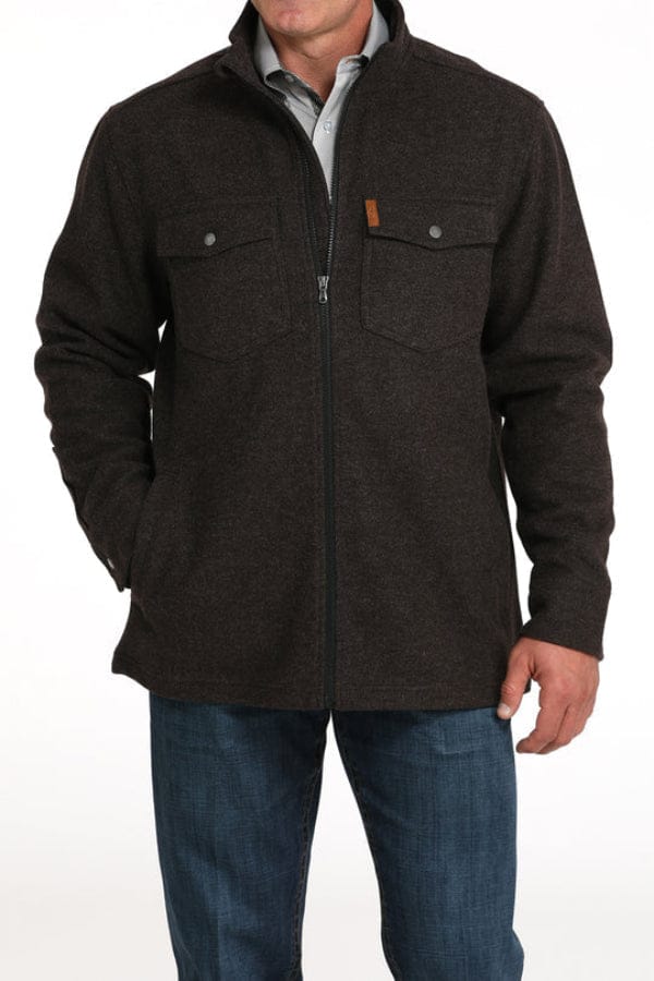 Cinch Men's Shirt Jacket-Brown-Coats & Jackets-Cinch-Whiskey Ray's Boutique, Women's Western Wear Boutique in Waxahachie, TX