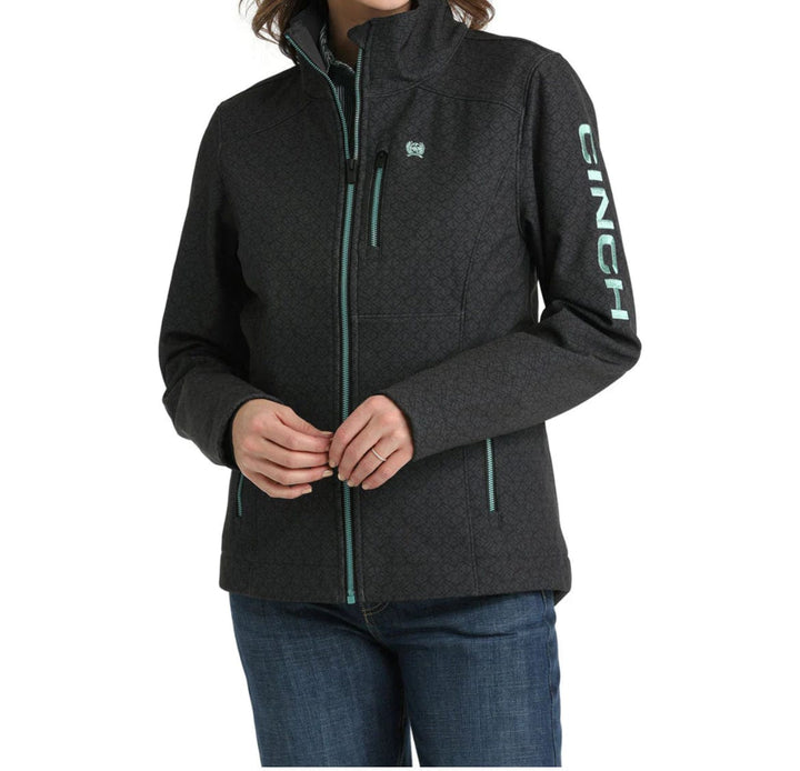 Cinch Women's Carry Conceal Bonded Jacket - Black-Coats & Jackets-Cinch-Whiskey Ray's Boutique, Women's Western Wear Boutique in Waxahachie, TX