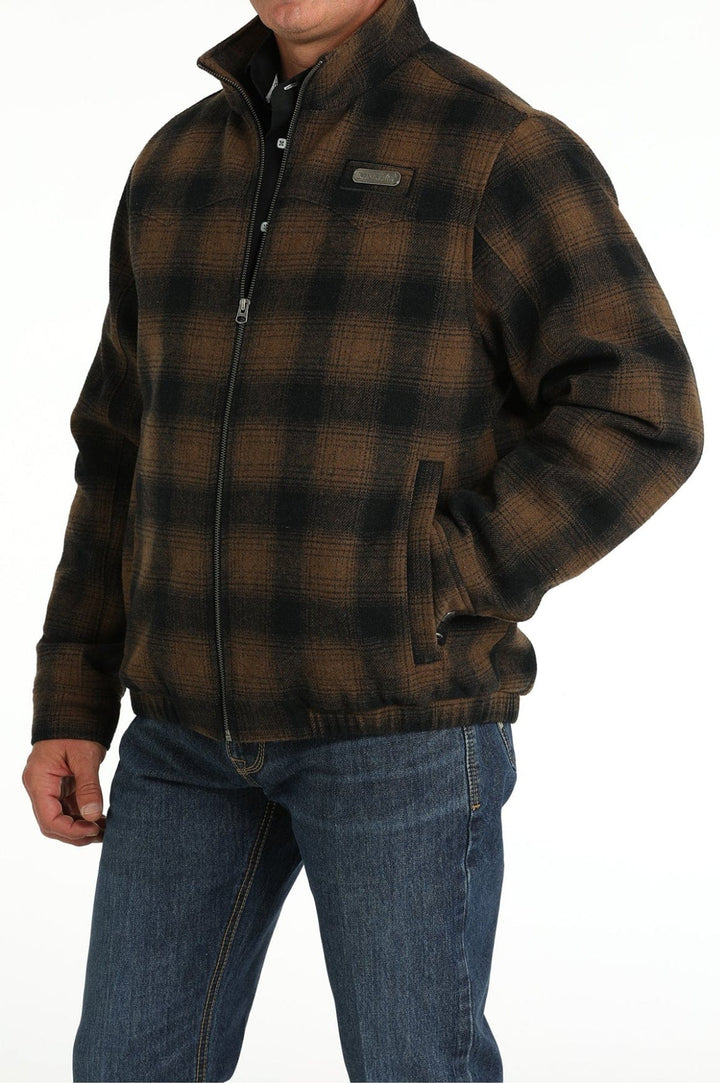 Lead Don't Follow Concealed Carry Jacket- Plaid wool-Coats & Jackets-Cinch-Whiskey Ray's Boutique, Women's Western Wear Boutique in Waxahachie, TX