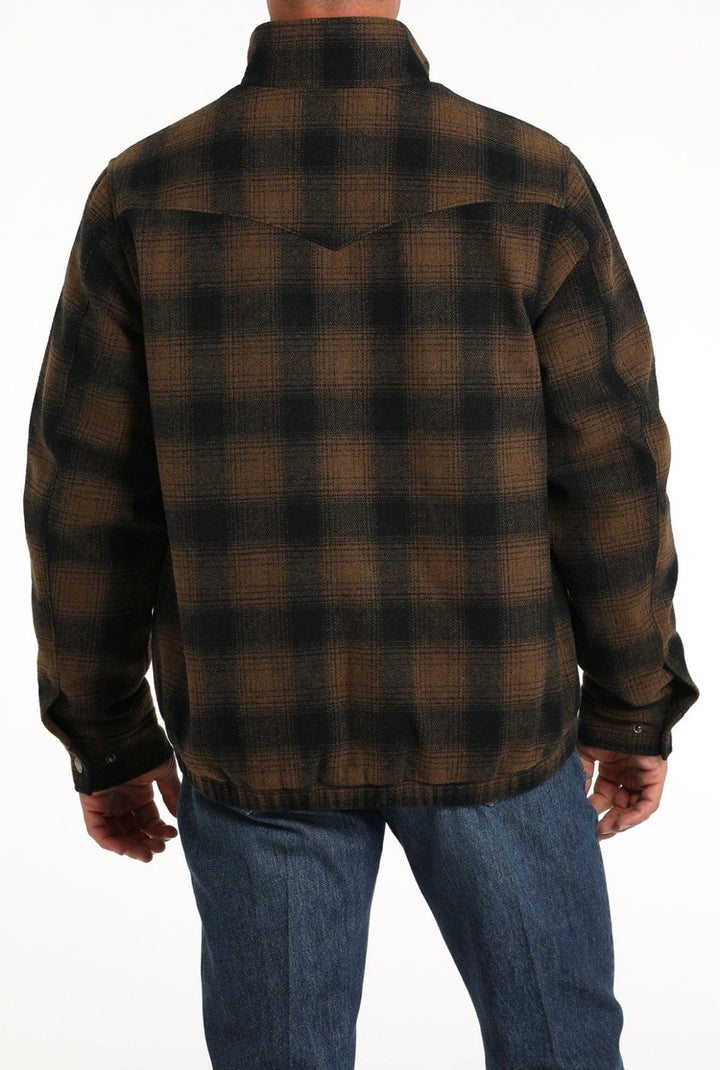 Lead Don't Follow Concealed Carry Jacket- Plaid wool-Coats & Jackets-Cinch-Whiskey Ray's Boutique, Women's Western Wear Boutique in Waxahachie, TX