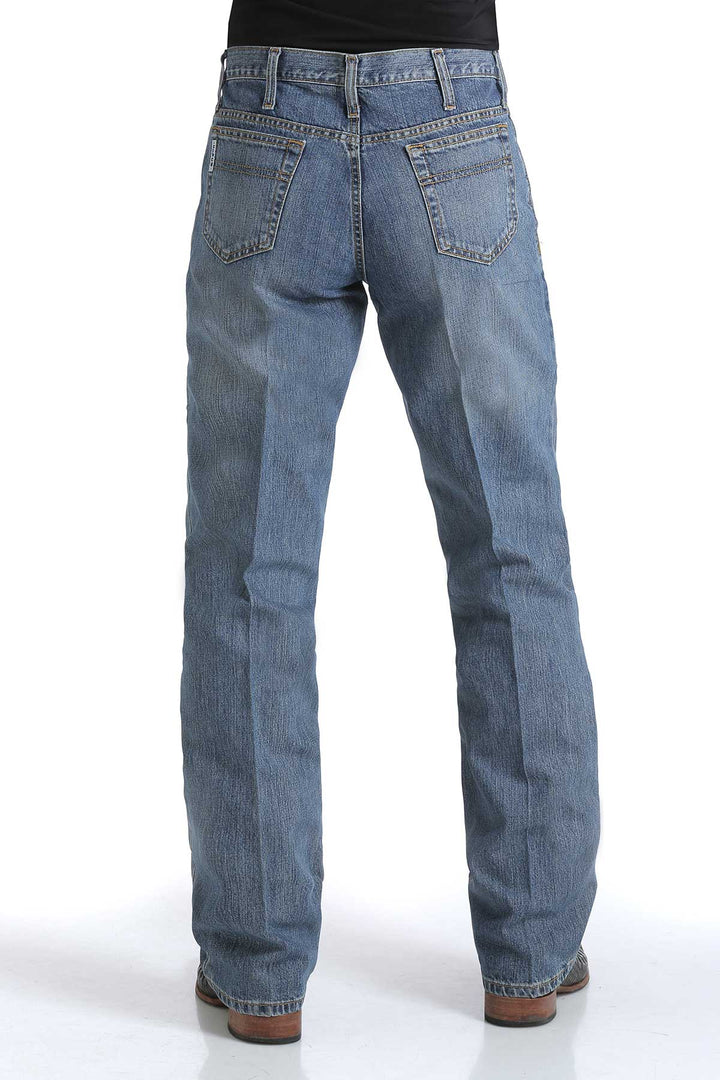 Cinch- Men's Relaxed Fit White Label- Medium Stone-Men’s Jeans-Cinch-Whiskey Ray's Boutique, Women's Western Wear Boutique in Waxahachie, TX