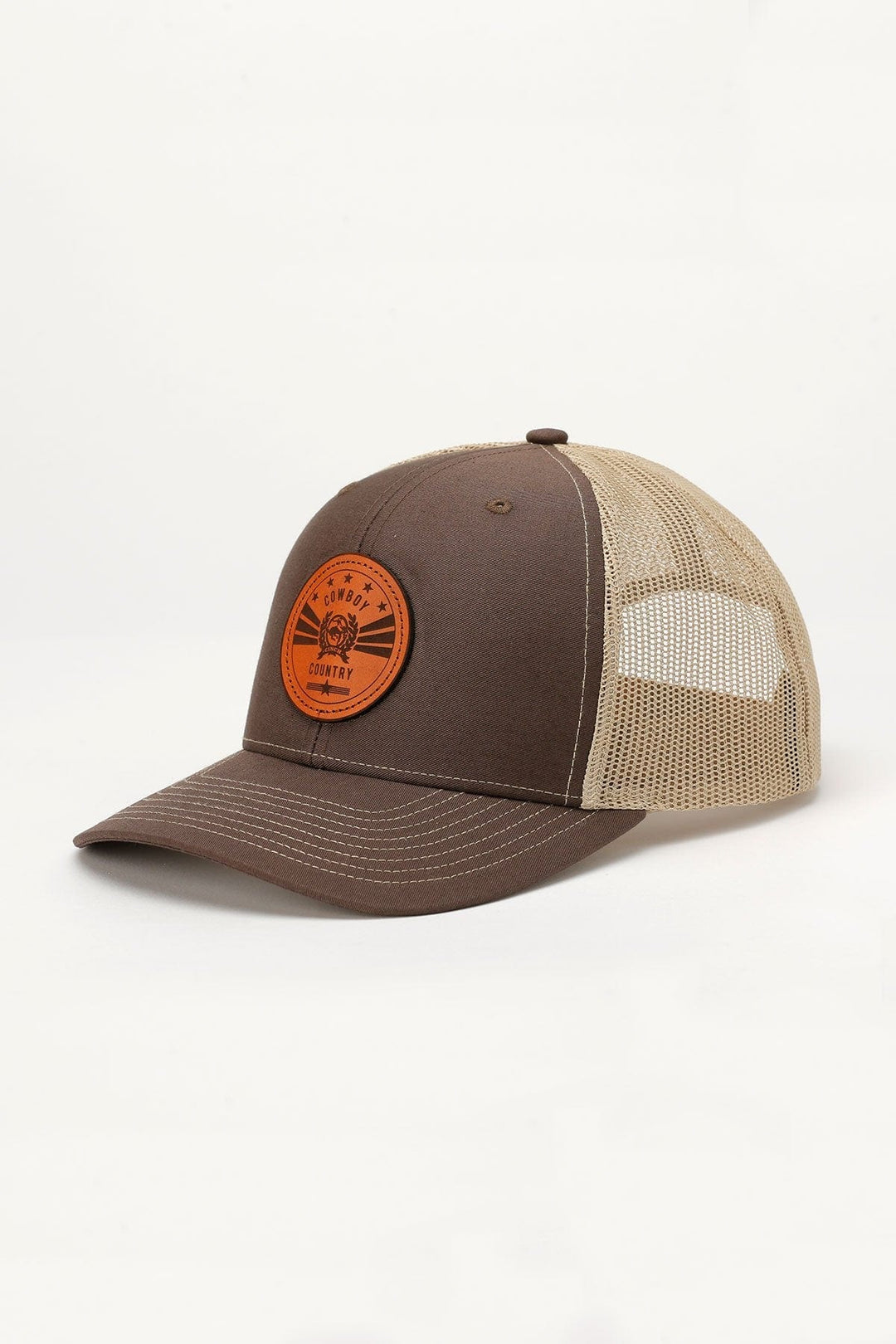 Men's Cinch Cowboy Country Cap-Brown-Hats-Cinch-Whiskey Ray's Boutique, Women's Western Wear Boutique in Waxahachie, TX