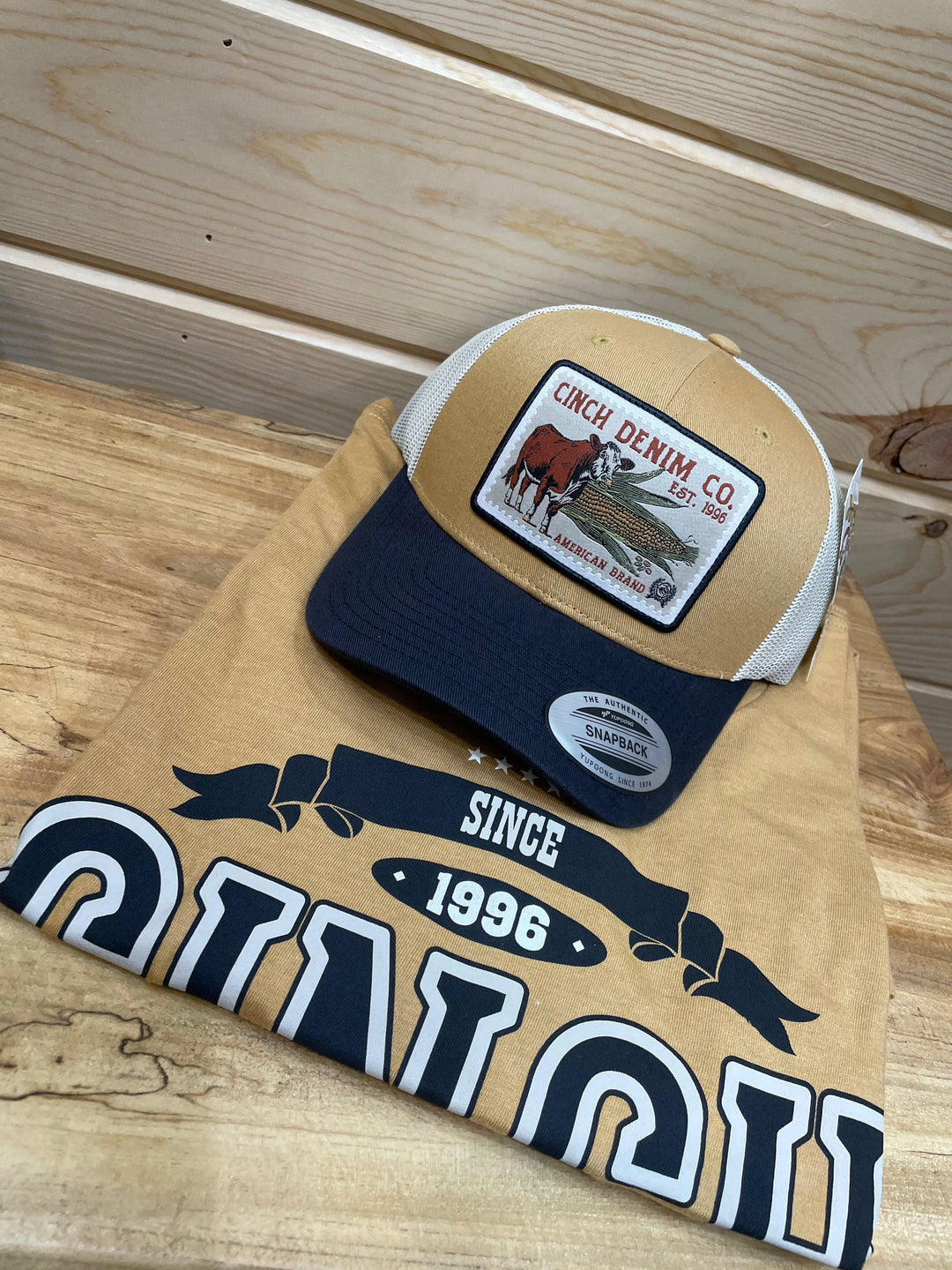 Men's Cinch Cap-Gold-Hats-Cinch-Whiskey Ray's Boutique, Women's Western Wear Boutique in Waxahachie, TX