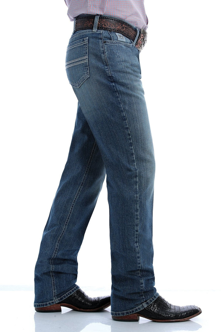 Cinch- Men's Slim Fit Silver Label Jean - Medium Stonewash-Men’s Jeans-Cinch-Whiskey Ray's Boutique, Women's Western Wear Boutique in Waxahachie, TX