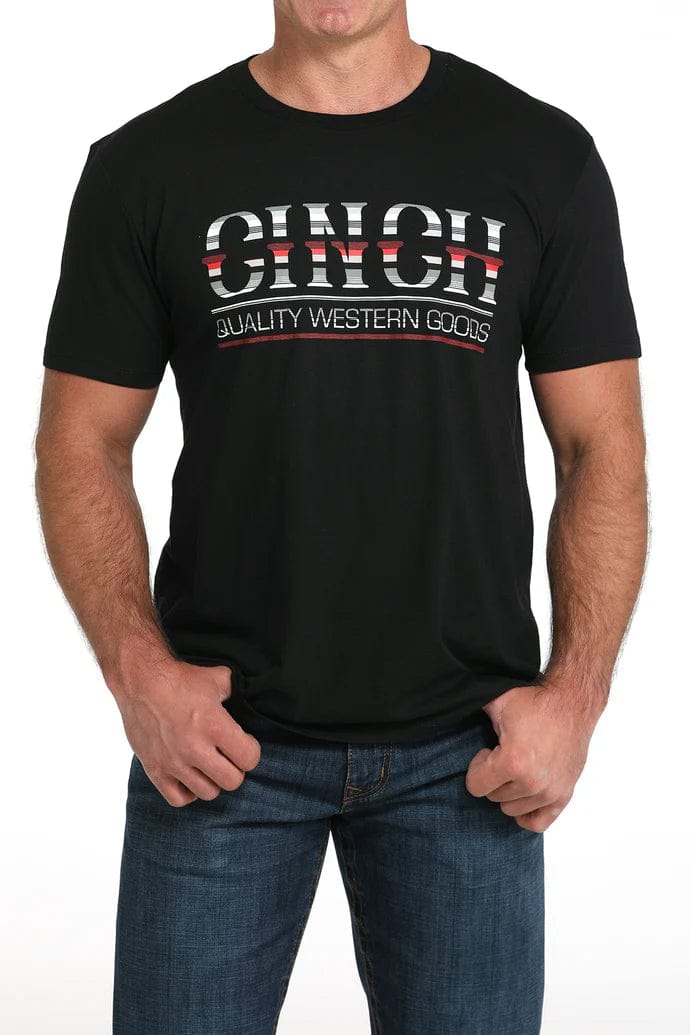 Cinch Men's Black Serape Graphic T-Shirt-Men's Shirts-Cinch-Whiskey Ray's Boutique, Women's Western Wear Boutique in Waxahachie, TX