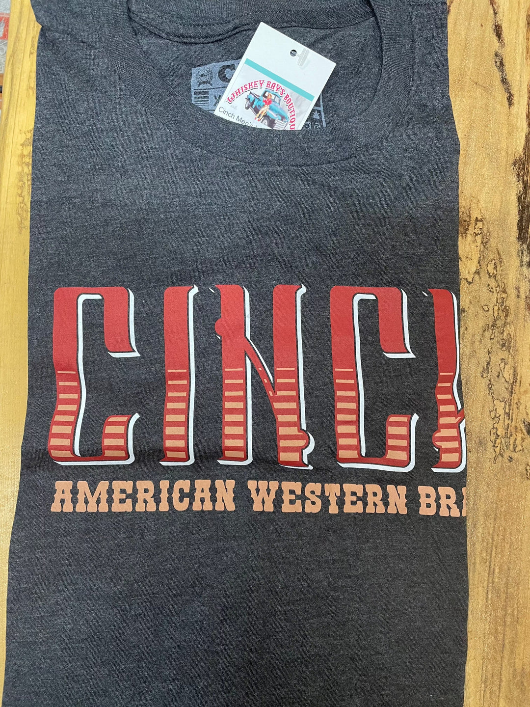 Cinch Men's Logo T-Shirt-Men's Shirts-Cinch-Whiskey Ray's Boutique, Women's Western Wear Boutique in Waxahachie, TX