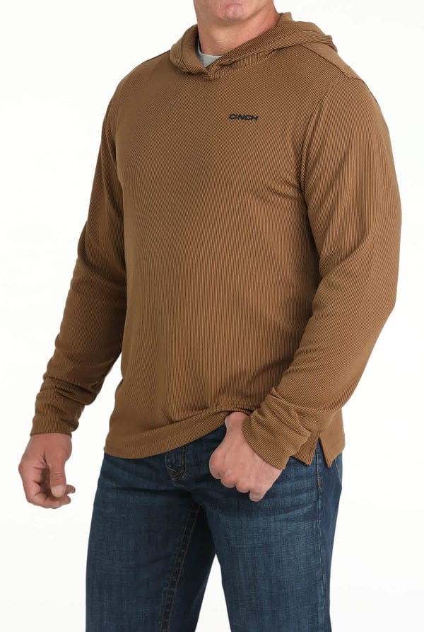 Cinch Men's Striped Logo Hoodie-Men's Shirts-Cinch-Whiskey Ray's Boutique, Women's Western Wear Boutique in Waxahachie, TX