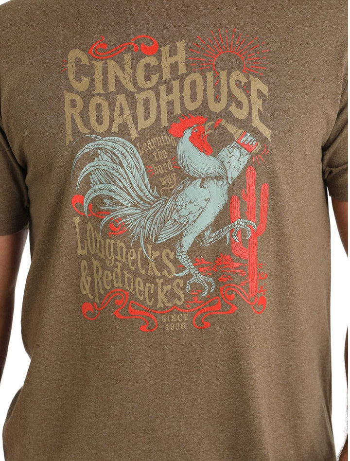 Cinch Road House T-Shirt-Men's Shirts-Cinch-Whiskey Ray's Boutique, Women's Western Wear Boutique in Waxahachie, TX