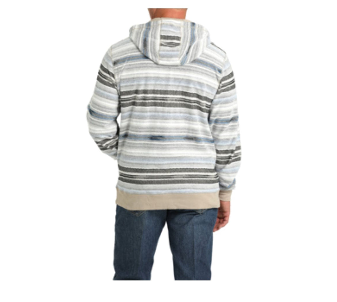 Men's Blanket Stripe Hoodie - Multi-Men's Shirts-Cinch-Whiskey Ray's Boutique, Women's Western Wear Boutique in Waxahachie, TX