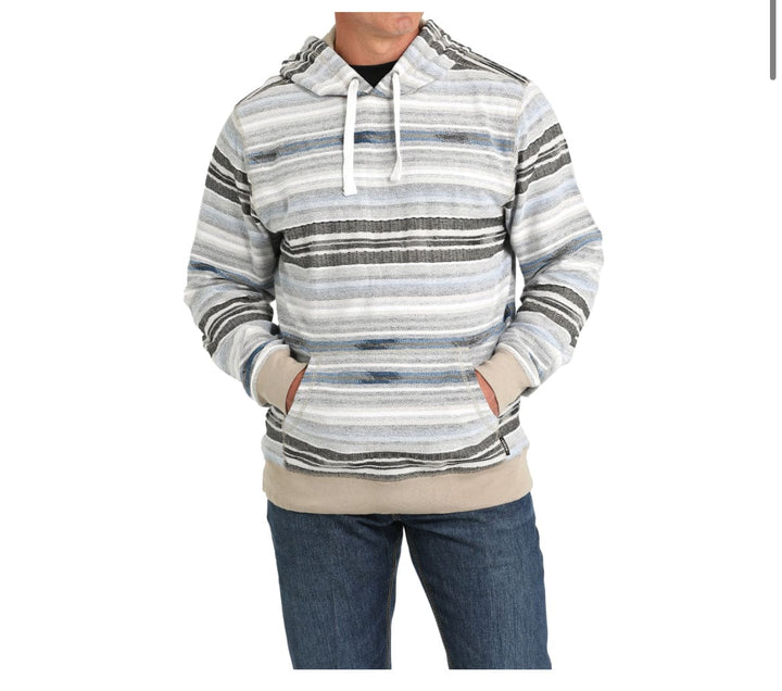 Men's Blanket Stripe Hoodie - Multi-Men's Shirts-Cinch-Whiskey Ray's Boutique, Women's Western Wear Boutique in Waxahachie, TX
