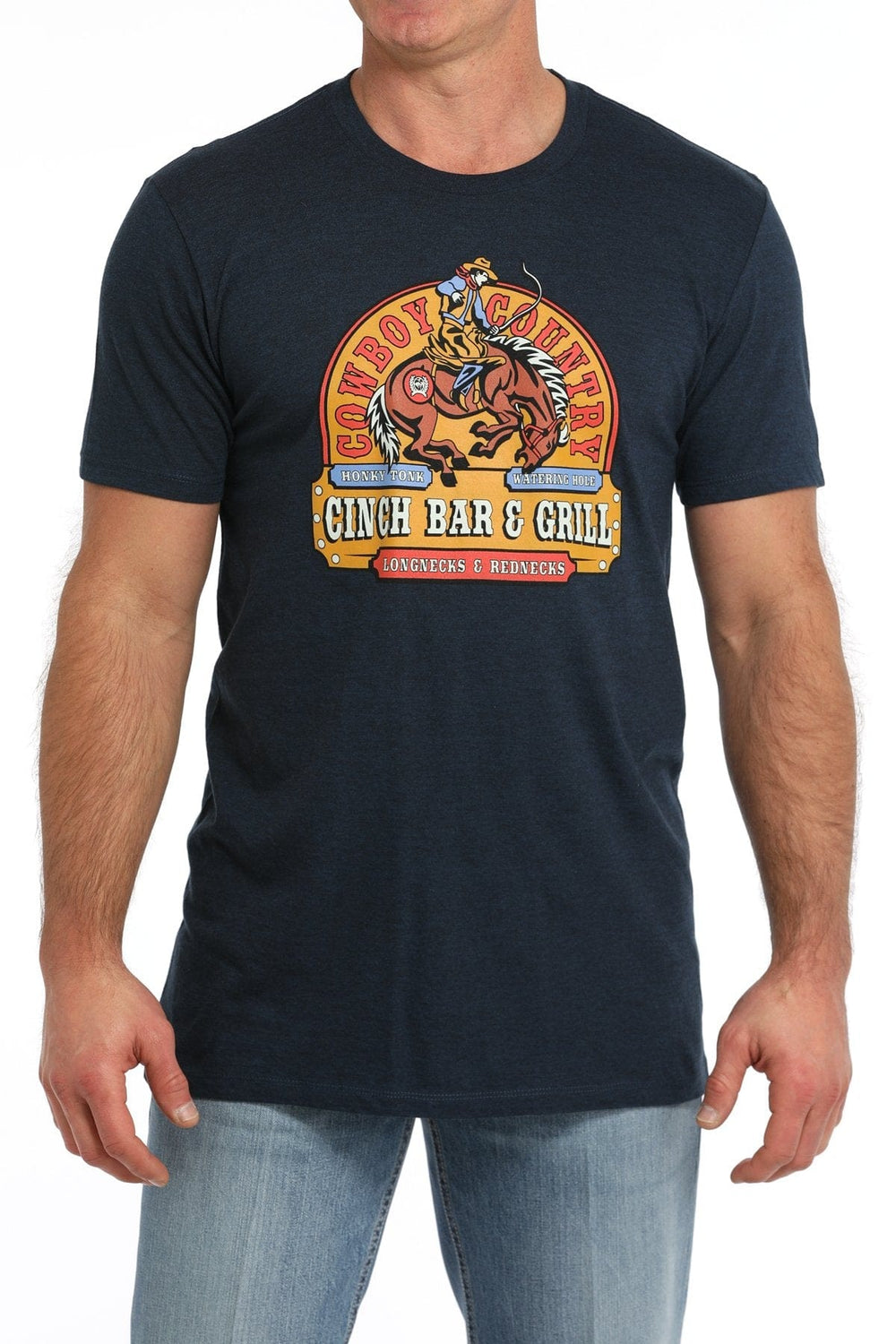 Men's Cinch Bar & Grill Tee-Men's Shirts-Cinch-Whiskey Ray's Boutique, Women's Western Wear Boutique in Waxahachie, TX