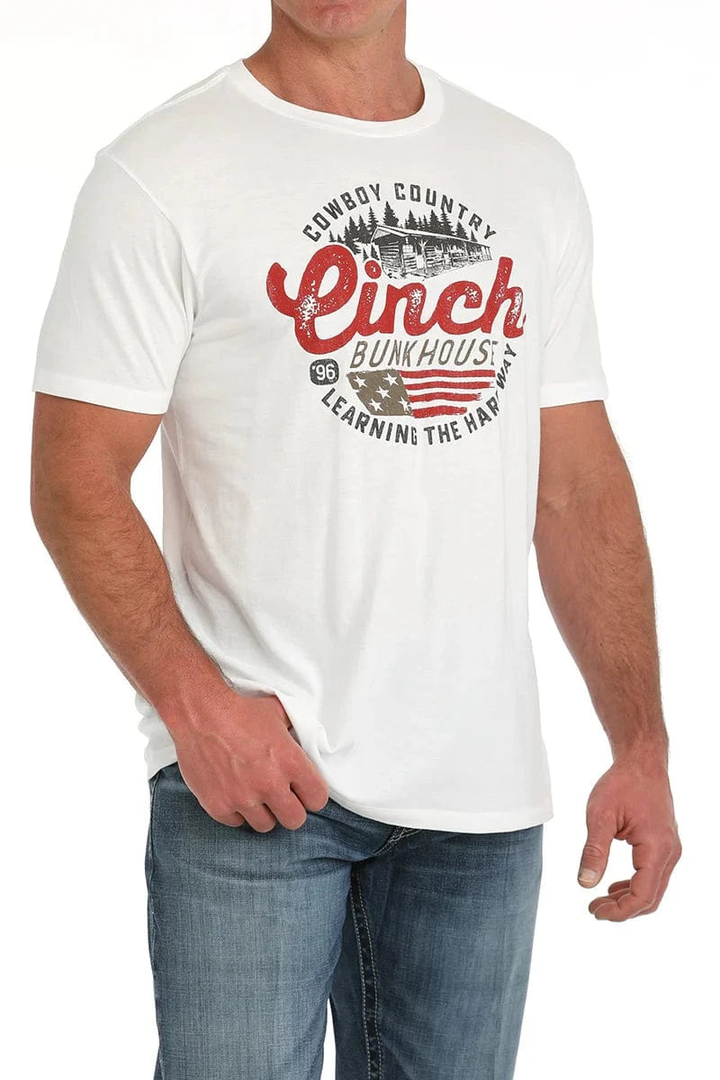 Men's Cinch Cowboy Country T-Shirt-Men's Shirts-Cinch-Whiskey Ray's Boutique, Women's Western Wear Boutique in Waxahachie, TX