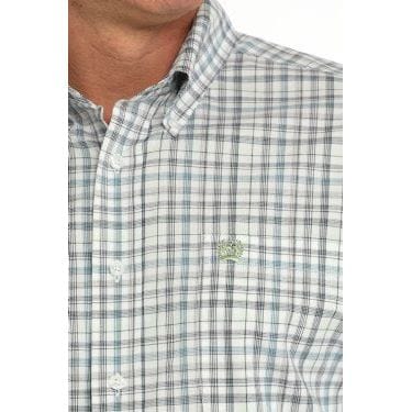 Men's Cinch Plaid Button Down Shirt-Men's Shirts-Cinch-Whiskey Ray's Boutique, Women's Western Wear Boutique in Waxahachie, TX
