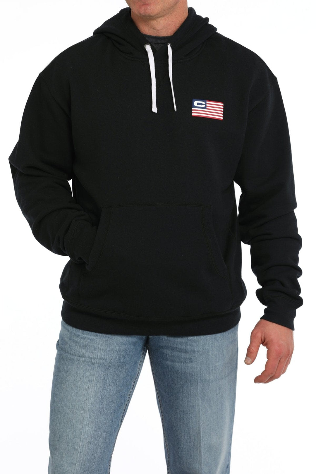Men's vintage american logo hoodie-Men's Shirts-Cinch-Whiskey Ray's Boutique, Women's Western Wear Boutique in Waxahachie, TX