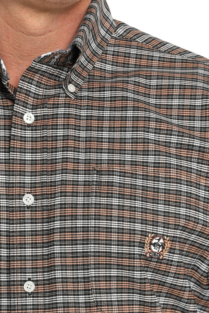 Vintage plaid button down shirt-Men's Shirts-Cinch-Whiskey Ray's Boutique, Women's Western Wear Boutique in Waxahachie, TX