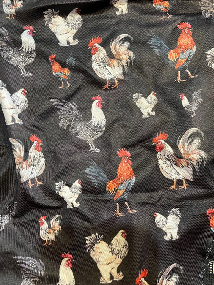 Men's 6" Rooster Boxer Brief - Black-Men's Underwear-Cinch-Whiskey Ray's Boutique, Women's Western Wear Boutique in Waxahachie, TX