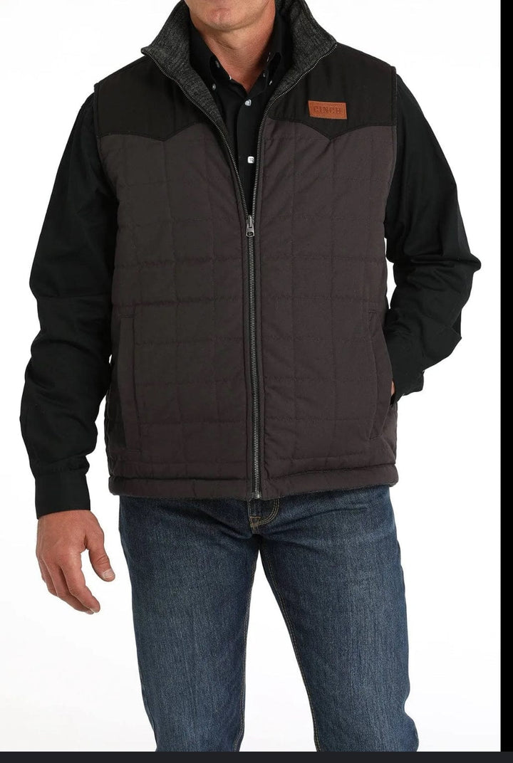 Cinch Men's Reversible Southwestern Print Quilted Vest-Outerwear-Cinch-Whiskey Ray's Boutique, Women's Western Wear Boutique in Waxahachie, TX