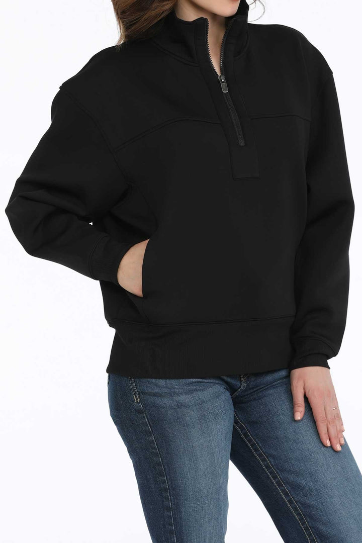 Women's Cinch Quarter Zip Pullover-Pullover-Cinch-Whiskey Ray's Boutique, Women's Western Wear Boutique in Waxahachie, TX