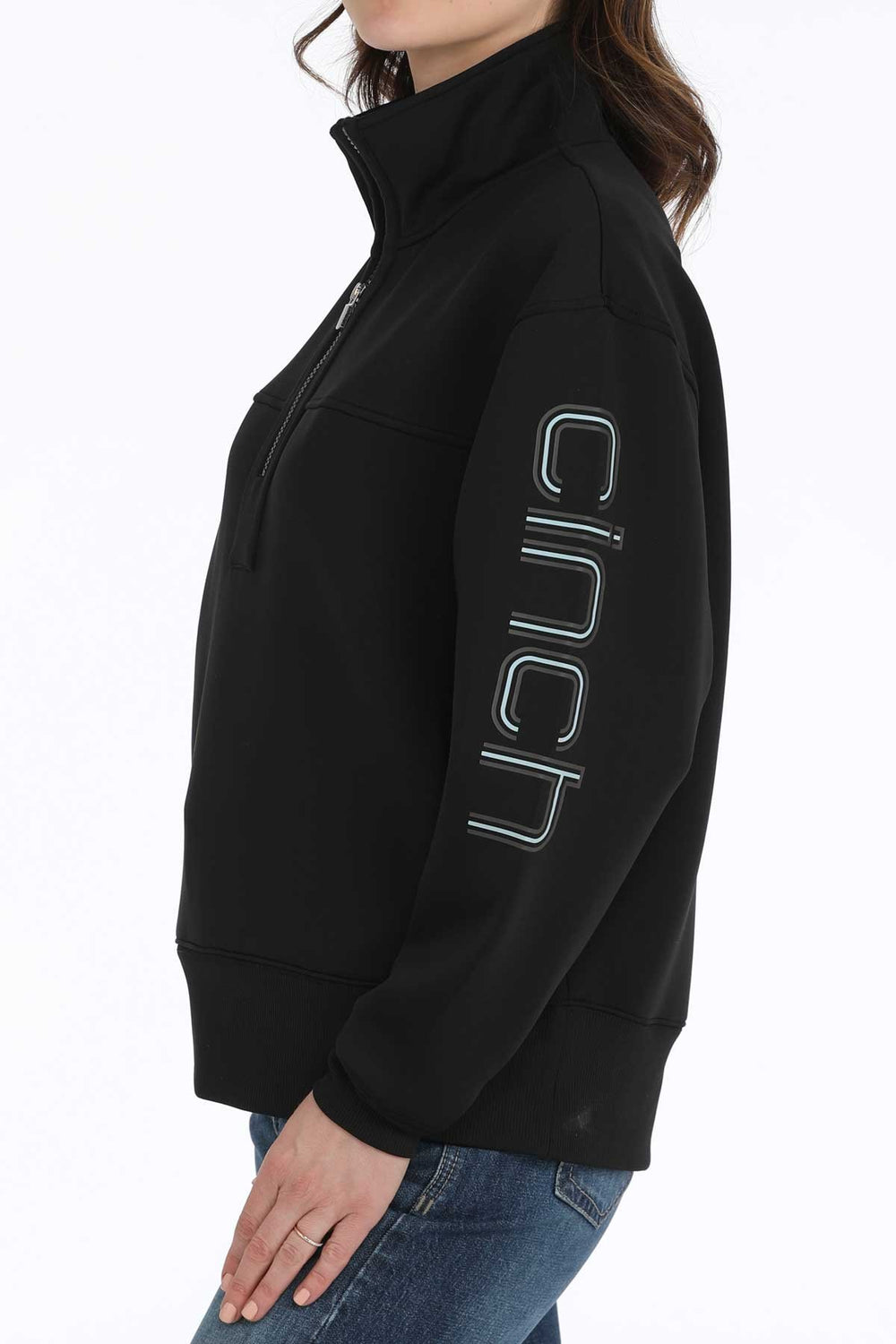 Women's Cinch Quarter Zip Pullover-Pullover-Cinch-Whiskey Ray's Boutique, Women's Western Wear Boutique in Waxahachie, TX