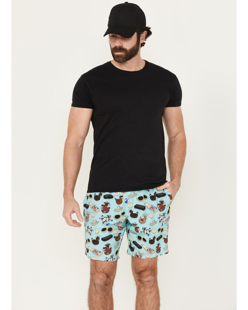 Men's Cinch Pool Party Print Board Shorts-Seasonal-Cinch-Whiskey Ray's Boutique, Women's Western Wear Boutique in Waxahachie, TX