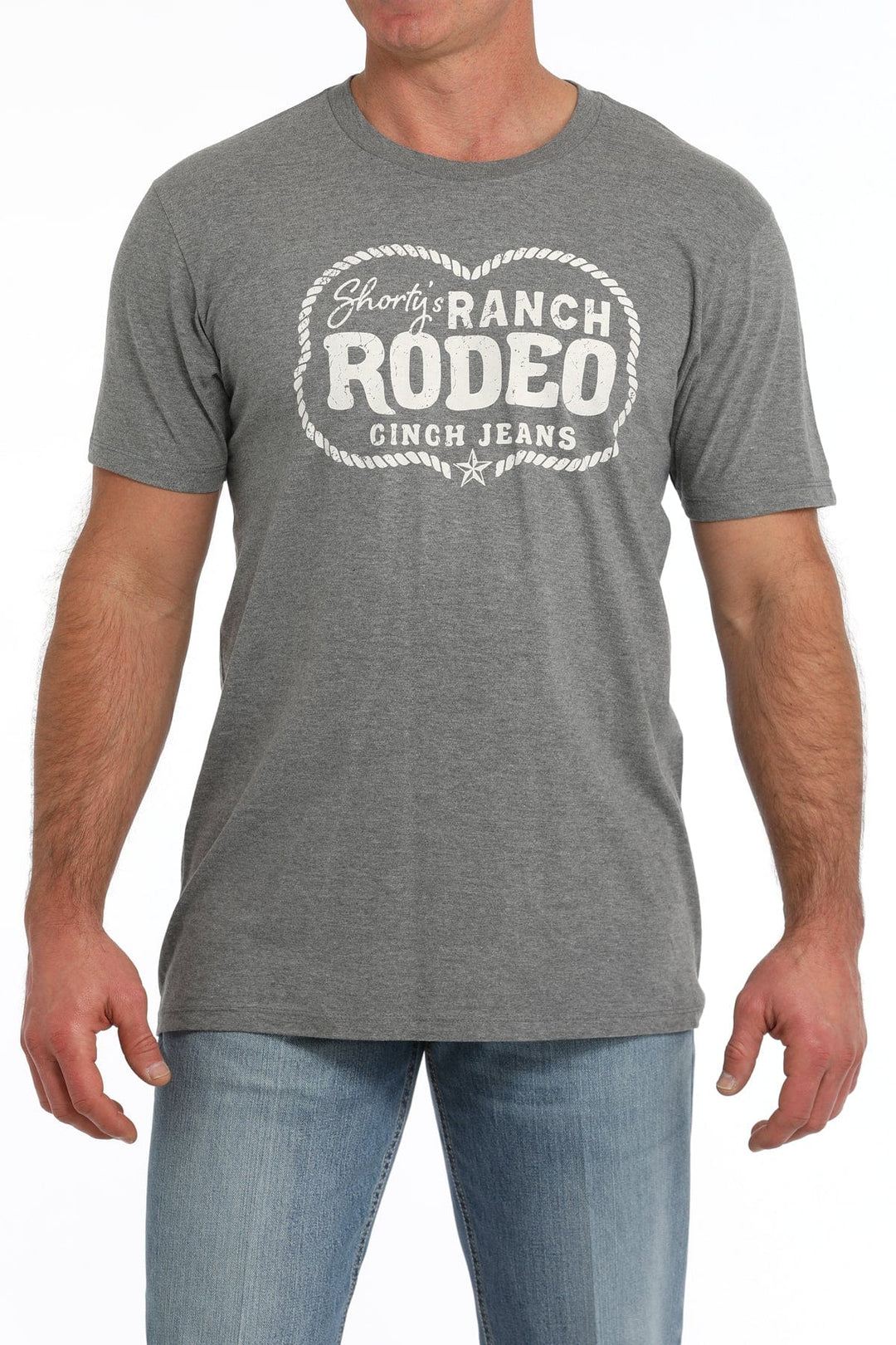 Men's Cinch Shorty's Ranch Rodeo T-Shirt-t-shirt-Cinch-Whiskey Ray's Boutique, Women's Western Wear Boutique in Waxahachie, TX